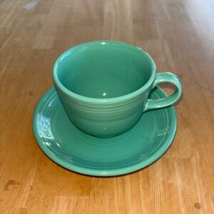 Fiestaware Teacup and Saucer